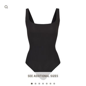 Skims cotton rib bodysuit